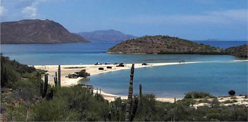 Playa El Requesón. Bahía Concepción.