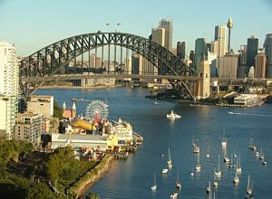 Puente de la bahía de Sydney, Australia