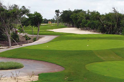 Cinco campos de golf en México