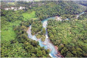 Cascadas de Agua Azul.