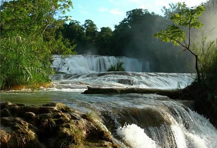 Cascadas de Agua Azul. Chiapas.