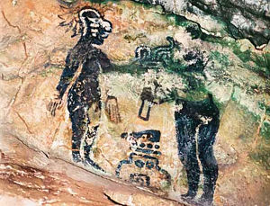 Pintura mural maya