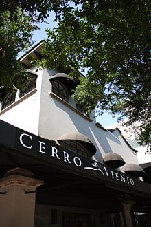 Restaurante Cerro Viento. Fachada