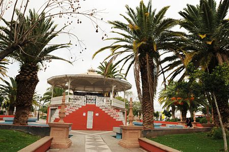 Kiosco de la plaza principal. Jesús María, Aguascalientes.