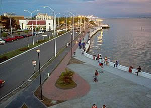 Malecón. Ciudad del Carmen.