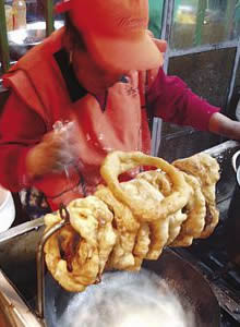 Preparación de los Buñuelos