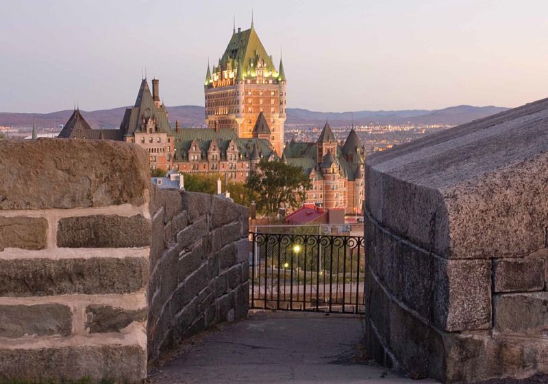 Chateau Fontenac. Quebec.