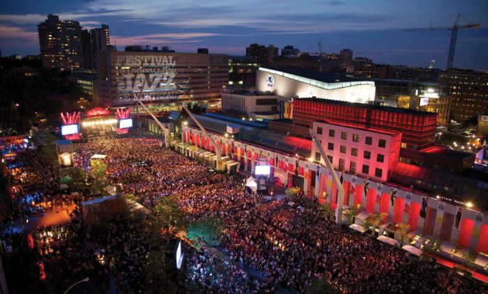 Festival Internacional de Jazz en Montreal.