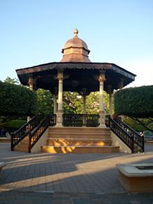 Quiosco del parque Zaragoza. Ciudad del Carmen.