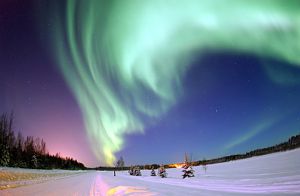 El espectáculo de la aurora boreal