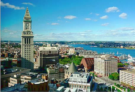 Panorámica de Boston.