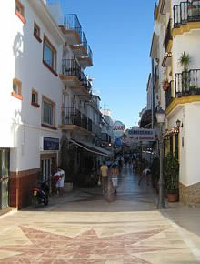 Calle de la Carihuela. Torremolinos.