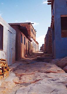 Calles de Ácoma. Nuevo México