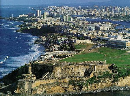 Castillo de San Felipe del Morro en Puerto Rico