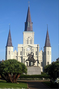 Catedral de Saint Louis. Nueva Orleáns.