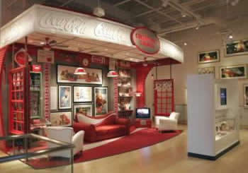 Coca-Cola World Museum. Atlanta, Georgia.