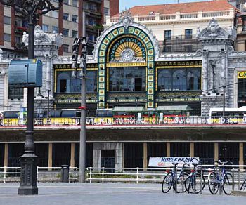 Estación de ferrocarril de La Concordia. Bilbao