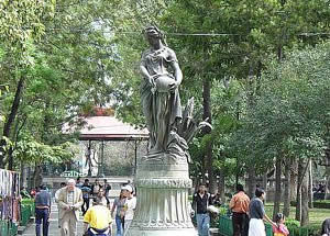 Fuente de la Primavera. Alameda Central CDMX.