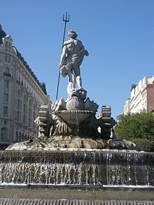Fuente de Neptuno. Madrid