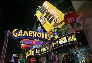 Galería Gameworks y M&M's