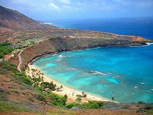 Bahía Hanauma, O'ahu. Hawái.