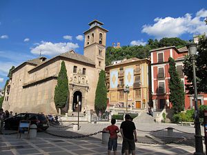 Iglesia de Santa Ana. Granada