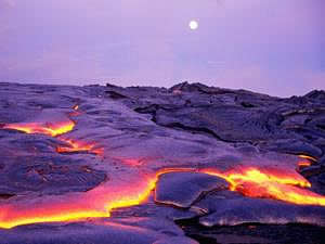 Magma del volcán Kilauea