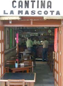 Cantina La Mascota. Centro Histórico de la Ciudad de México.