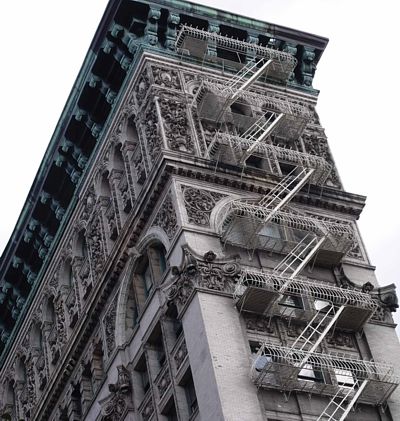 Escalera en Manhattan, Nueva York.