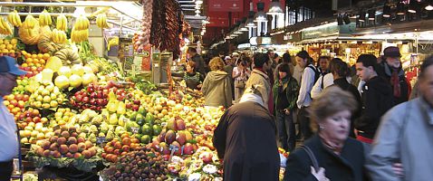 El mercado que lo tiene todo. Mercado Boqueria.