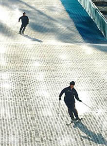 Pista de sky en Bosques de Monterreal