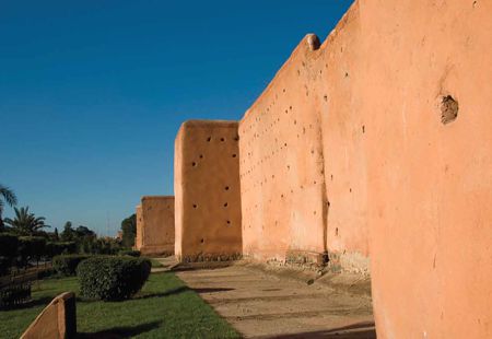 Muralla de Marrakech.