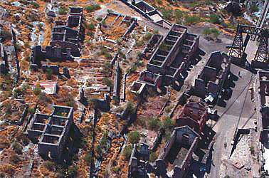 El pueblo fantasma de Ojuela.