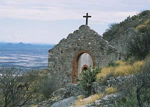 Ruinas de un pueblo fantasma.