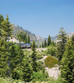 Paisaje de la Sierra Nevada.