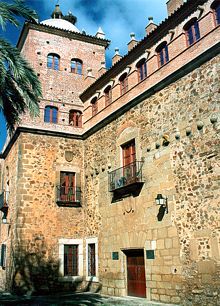 Cáceres. Palacio Toledo Moctezuma