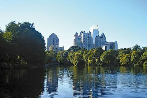 Piedmont park. Atlanta, Geogia.