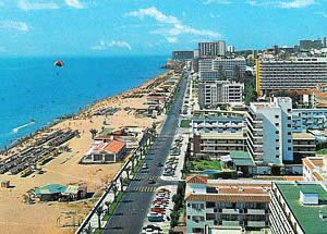 Playamar en Torremolinos.