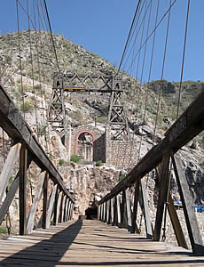 El Puente de Ojuela en Mapimí
