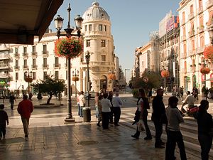 Puerta Real de Granada en el distrito Centro