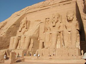 Templo de Ramses II. Egipto