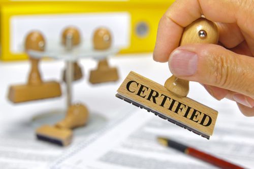 Certificación