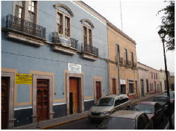 Fachadas del centro. Aguascalientes