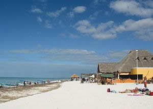 Playa en Celestún