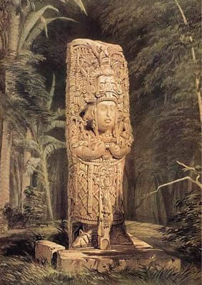 Ídolo en Copán