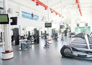 Sandos Playacar. Gimnasio