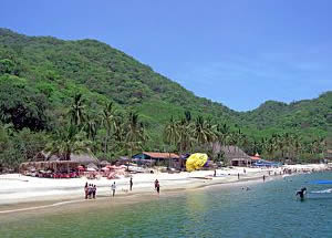 Playa Las Ánimas, ideal para niños