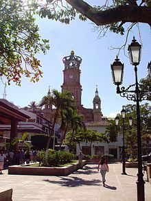 Plaza principal de Puerto Vallarta
