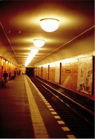 Metro de Berlín.
