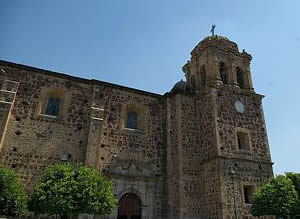 Templo de Santiago Apóstol. Tequila jalisco